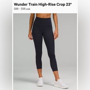 Lululemon Wunder Train leggings 🧘🏻‍♀️
